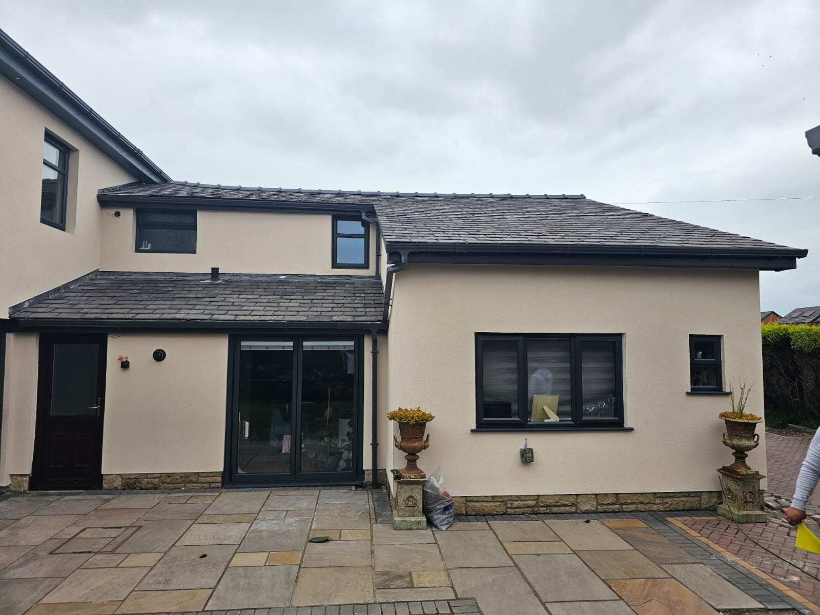 Finished home rendering project in Preston