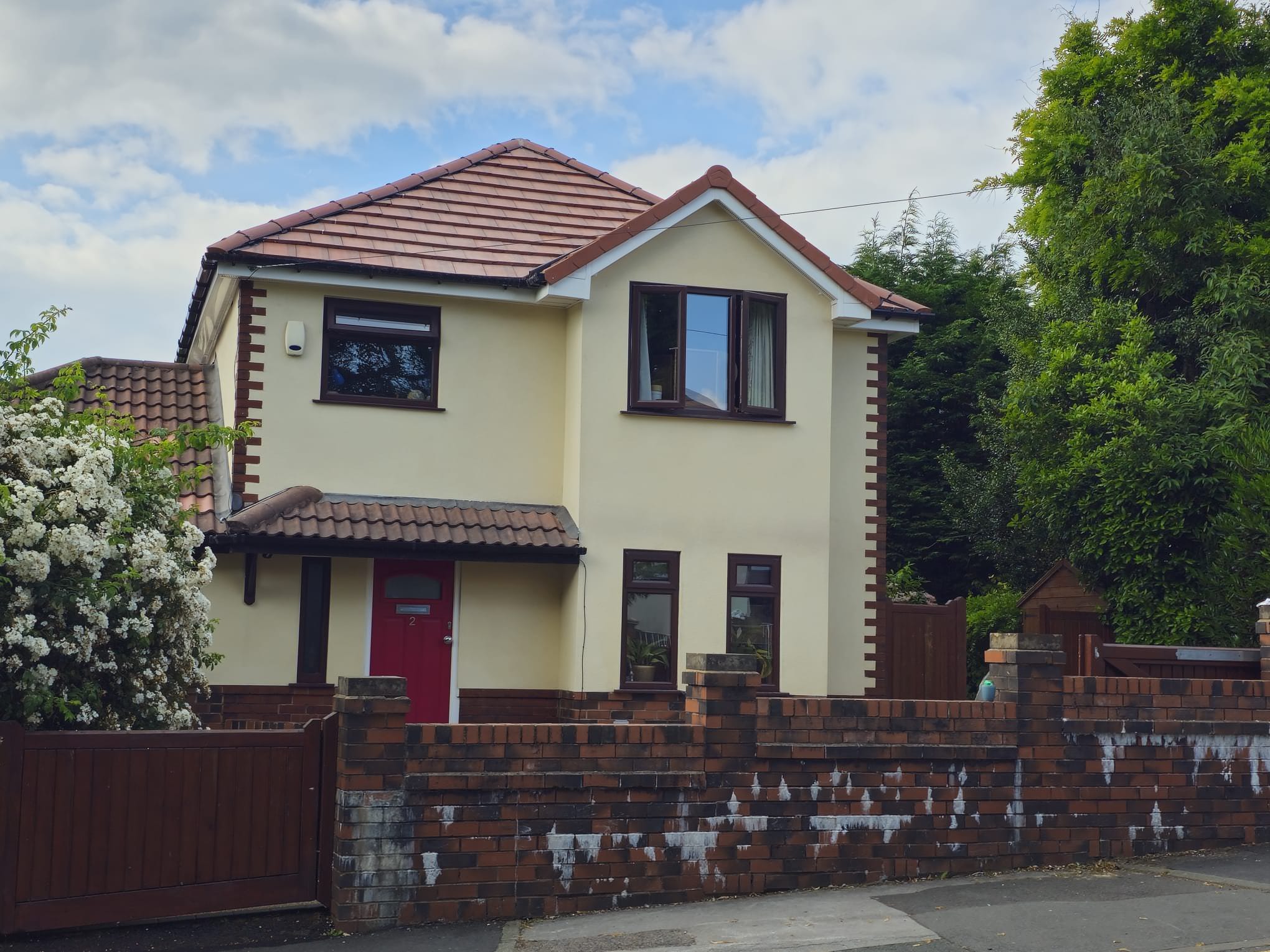 Pebbledash and K-Rend finish in Preston