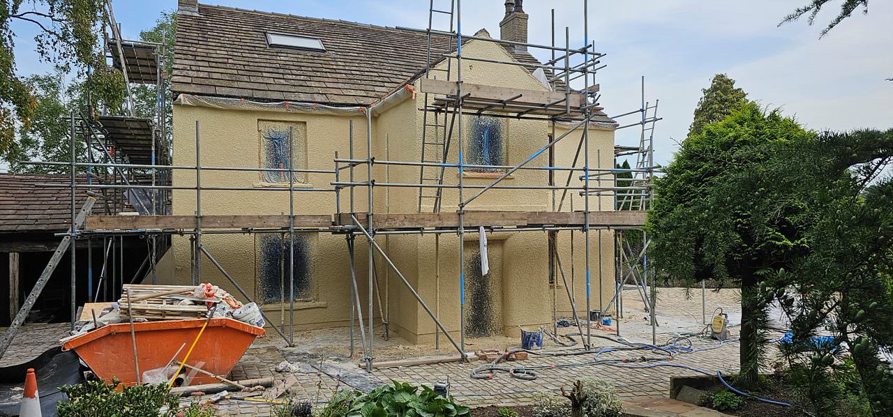 Home exterior with K-Rend finish in Preston