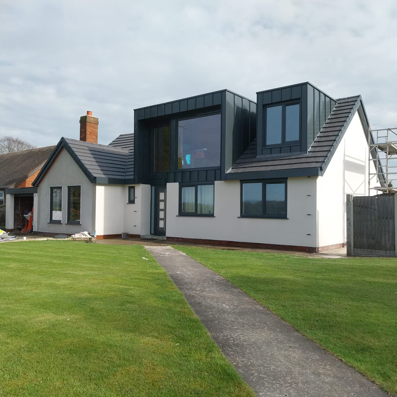 Restoration using lime render in Preston