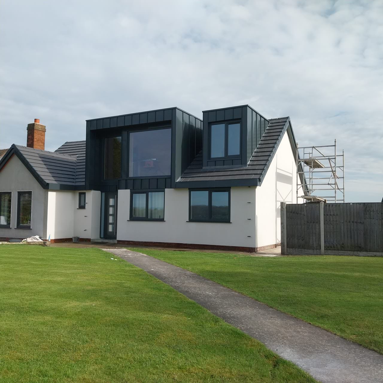 Historical home restoration using lime render in Preston